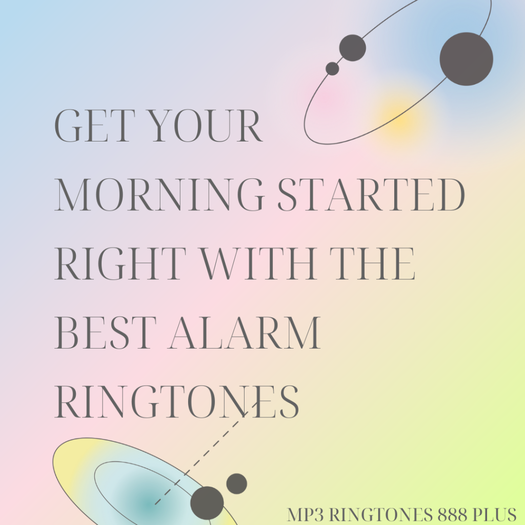 MP3 Ringtones 888 Plus - Get your morning started right with the best alarm ringtones