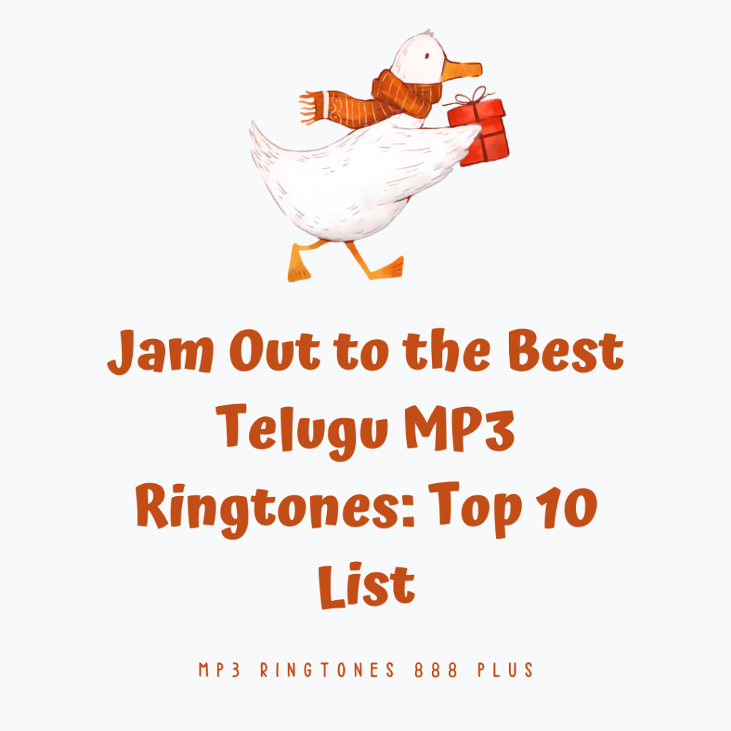 MP3 Ringtones 888 Plus - Jam Out to the Best Telugu MP3 Ringtones Top 10 List
